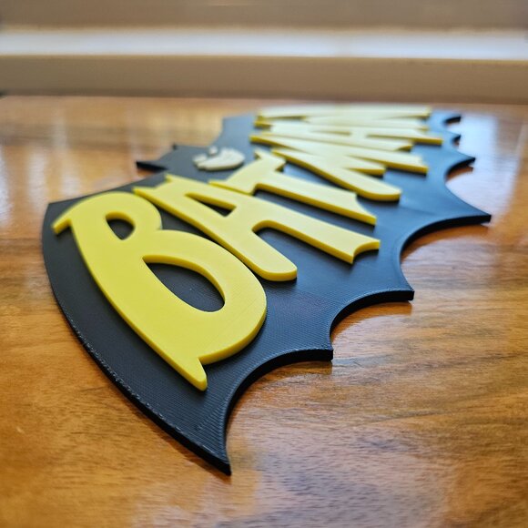 Batman 3D Printed Sign - Picture 2 of 2